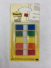 Post-it Flags 683-5CF, 1/2 x 1.75", Five Colors, Pack of 100 Flags