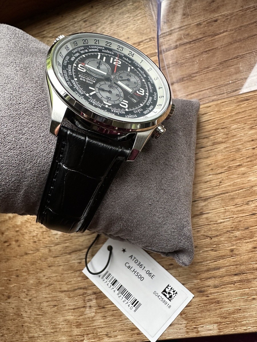 Citizen AT0361-06E Eco Drive Men's Chronograph Watch Citizen AT0361-06E Eco Drive Men's Chronograph Watch