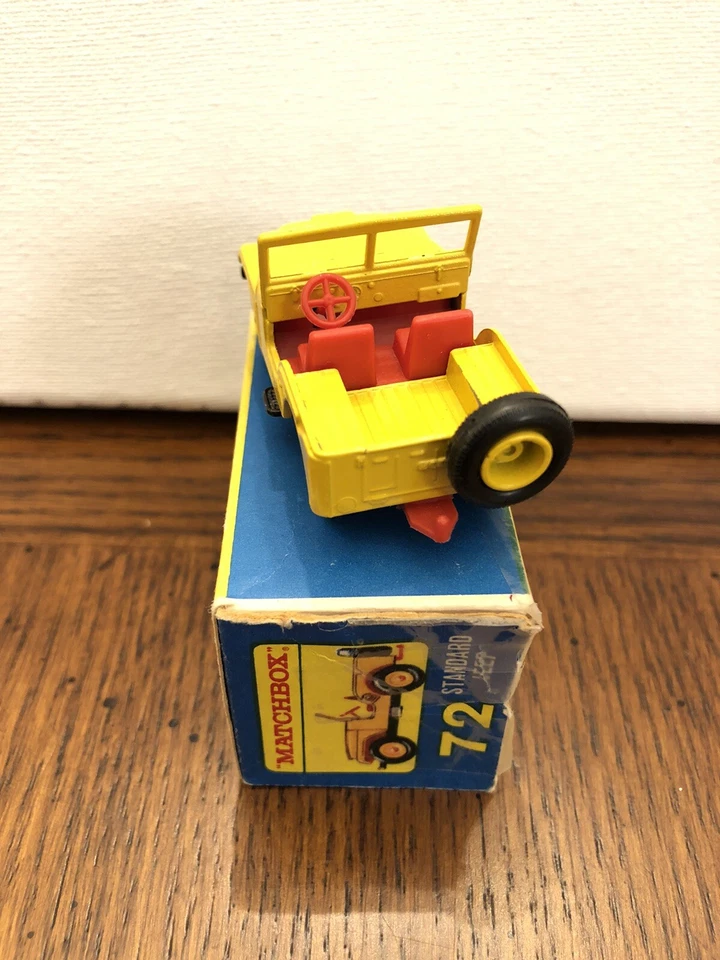 Vintage Lesney Matchbox Jeep #72 - Image 4 of 4