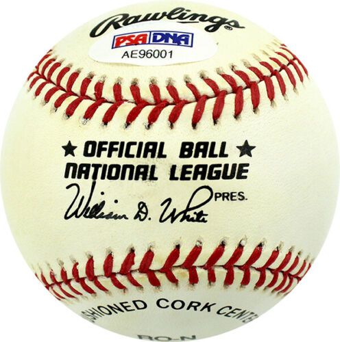 WALT 'MOOSE' MORYN SIGNED AUTOGRAPHED NL BASEBALL PSA - DODGERS, CUBS, CARDINALS - Picture 2 of 2