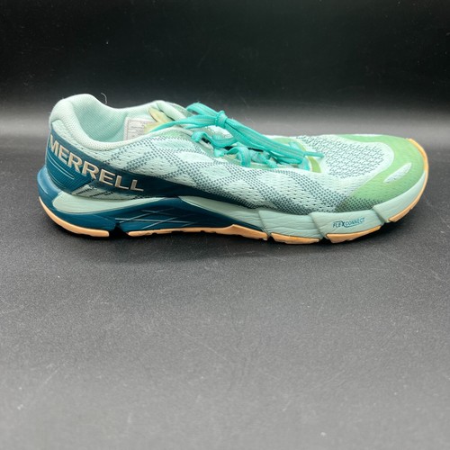 Merrell Bare Access Flex Sneaker Womens Size 8 Flex Connect Hyperlock Teal - Picture 12 of 17