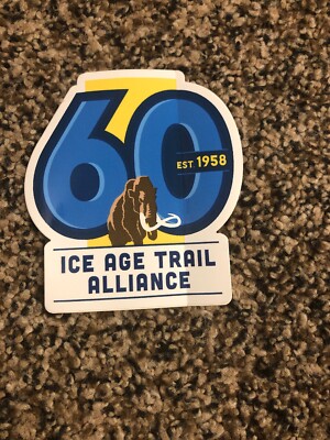 ICE AGE TRAIL ALLIANCE Sticker Decal NEW