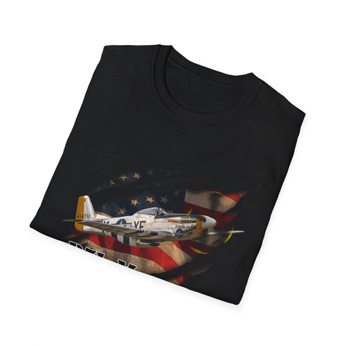 Camiseta doble unisex American Warbirds P51 Mustang triple mezcla - Imagen 4 de 24