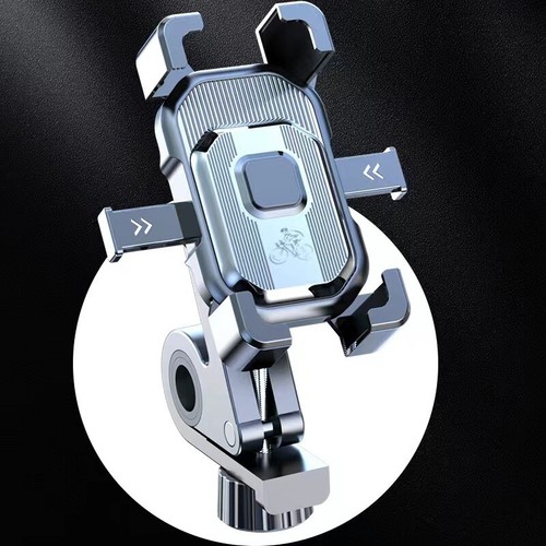 Support Téléphone Portable Antichoc Rotation 360° Installer pour Moto Vélo Vélo - Photo 6 sur 15