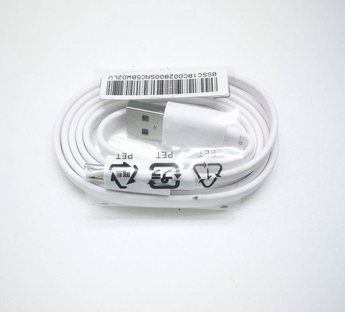 LENOVO WHITE 3FT 2A/3A FLAT MICRO USB CABLE CHARGING POWER CORD DATA SYNC WIRE - 第 2/4 張圖片