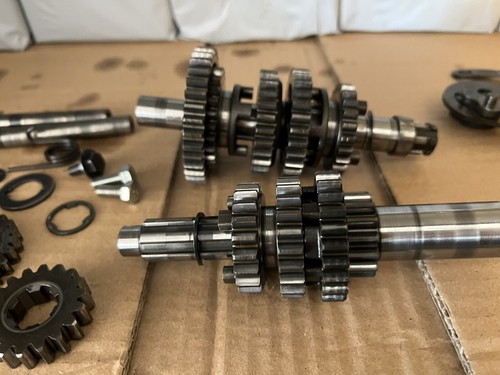 Honda 1984 CR80 Transmission & Shift Forks CR 80 1985 Tranny Trans Gear Gears - Bild 2 von 5