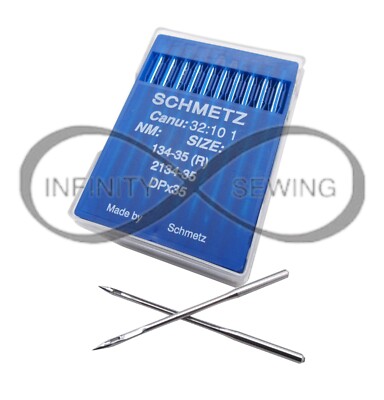SCHMETZ 100Pcs DPX35 134-35(R) Walking Foot Industrial Sewing Machine Needles