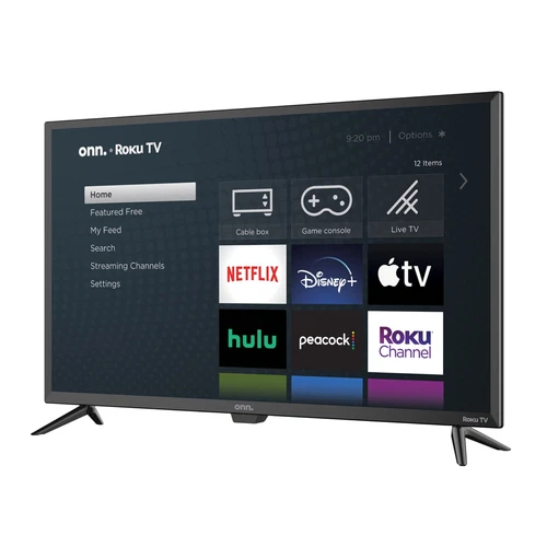 onn. 32" Class 720P HD LED Roku Smart TV 100012589