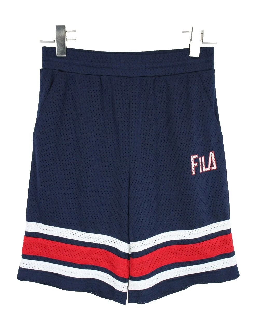 FILA 条纹短裤男式