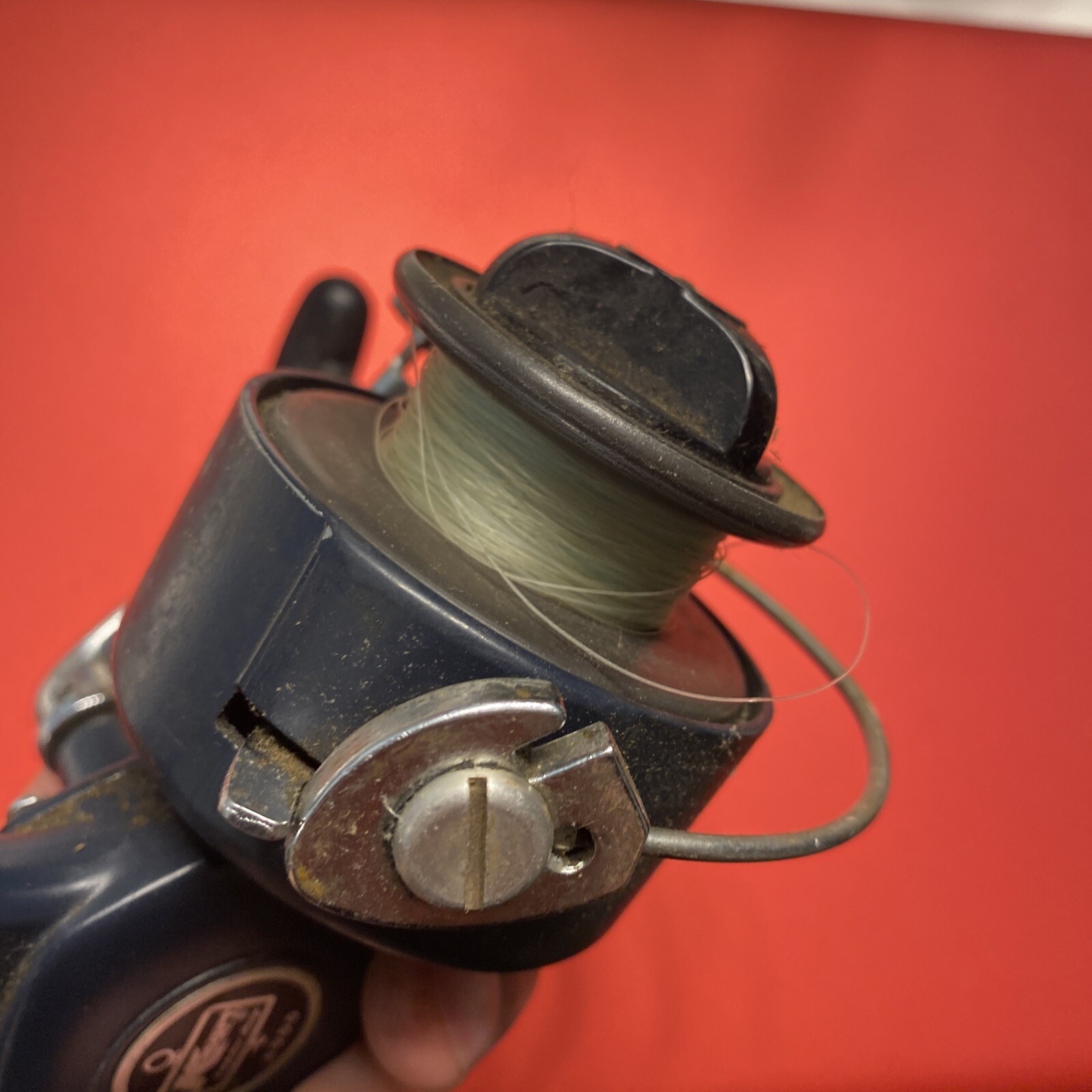 Vintage Kmart 4000 Ball Bearing spinning Fishing Reel Working, See Pics