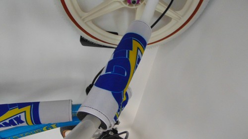 CLASSIC CUSTOM CRASH PADS BMX PAD SET 2 PAD MANUBRIO STELO PAD COLORI PERSONALIZZATI - Foto 14 di 14