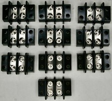 2-141 Style BEAU 18000 Series 2 Pos  Barrier Strip Lot of 10