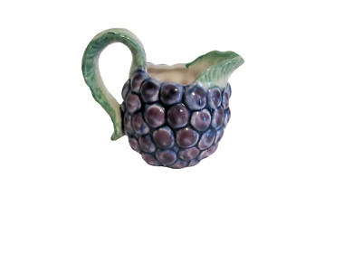 Collectible Fitz & Floyd FF 1988 Small Grape Creamer Hand