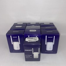 10 Pack - Macard WiFi Range Extender 300Mbps Model N300, Read Description
