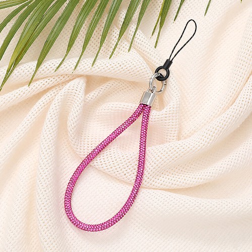 Short Light Luxury Diamond Phone Lanyard Phone Wrist Straps Hanging Keychain - 第 10/18 張圖片