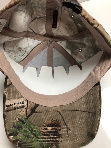 BRAND NEW W/TAGS KATI REALTREE CAMOUFLAGE/CAMO AJUSTABLE FLEX-STRAP BALL CAP/HAT - Picture 9 of 12