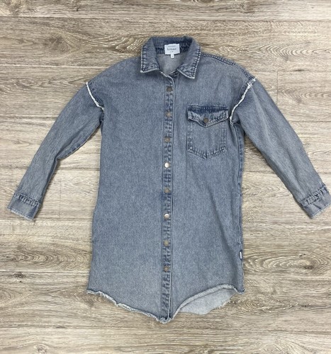 giacca denim lunga donna manica piccola bohme