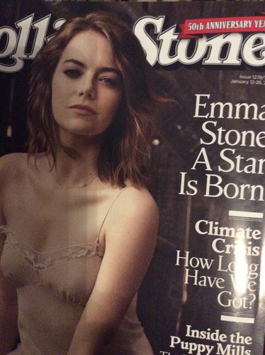 Rolling Stone Mag Emma Stone 50. Jahrestag 26. Januar 2017 - Bild 2 von 4