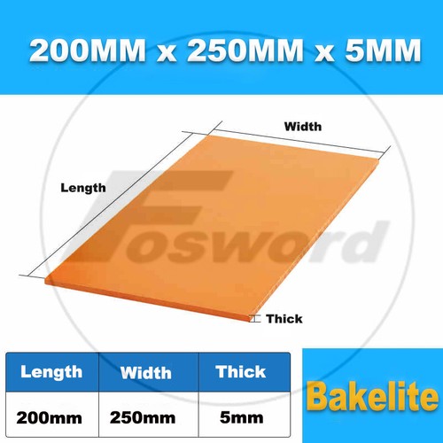 Bakelite Phenolic Resin Sheet Plate CNC Insulation Electrical Board 1-50mm Thick - Picture 124 of 187