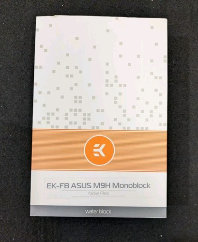 EK-FB ASUS M9H Monoblock Waterblock Nickel Plexi Sealed Never Opened