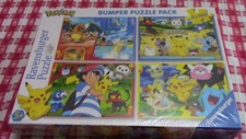 Ravensburger pokemon from Alola bumper puzzle box 4 x 100pc jigsaw 36cm by 26cm