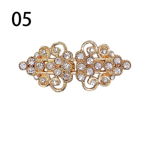 Lady Women Cardigan Clip Clasp Brooch Fastener Buckle Shawl Sweater Pins Jewelry - Picture 17 of 24