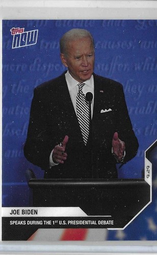 Juego de elecciones presidenciales Topps Now 2020 #1-12 Biden Harris Trump Pence - Imagen 4 de 12