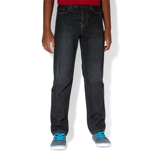 ~NEW~ Boys Denim Jeans Straight Utility Pants 4 5 6 7 8 10 Kids Gift Blue School - Picture 5 of 9