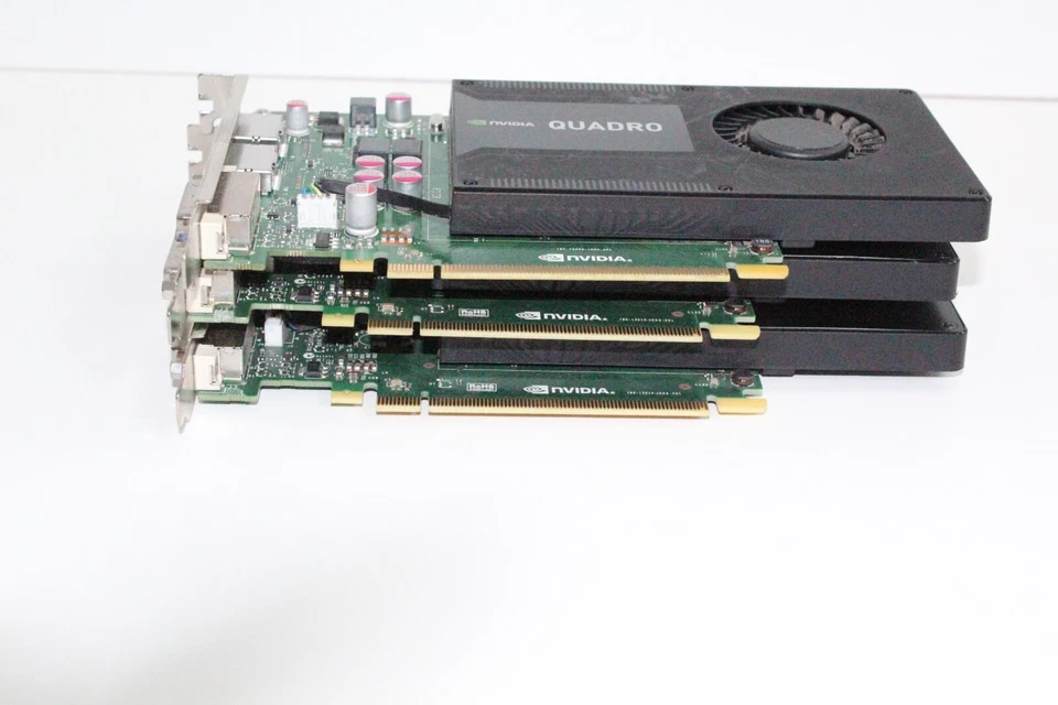 HP NVIDIA Quadro, 1 X K2000 and 2 X K2200 2GB GDDR5 PCIe x16 FH - Image 3 of 4