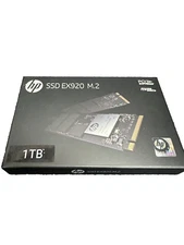 HP SSD EX920 M.2 SSD 1TB PCIe 3.0 Gen 3 x4 NVMe 1.3 3D TLC NAND 2YY47AA#ABC