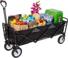MacSports WTCX-100 Extended Wagon Bag & Storage - Heavy-Duty, Long, Black, New