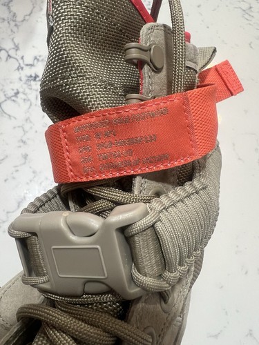 Nike Air Force 1 SF Men’s SZ.10.5 “ Khaki Rush Coral” 864024-205 New No Box - Picture 11 of 17