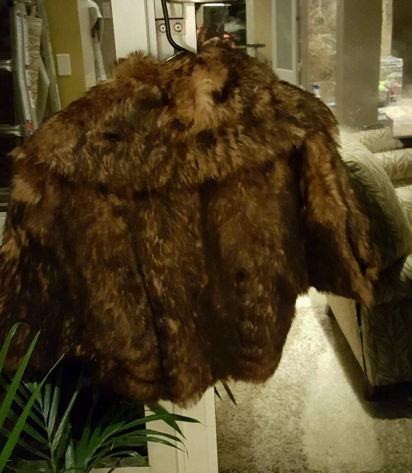 Auténtica chaqueta de piel de cordero Ralph Lauren para mujer S Foto 2 de 3