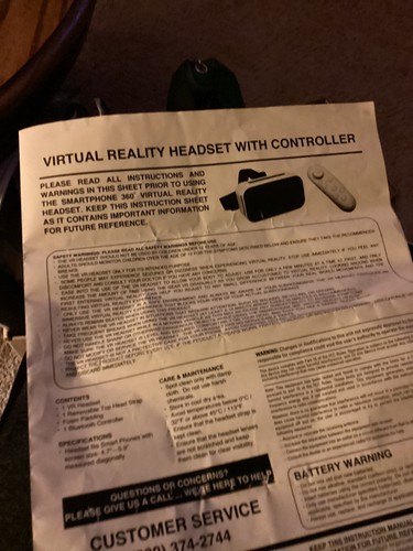 Auriculares VR de realidad virtual Sharper Image con controlador serie Platinum - Imagen 9 de 9
