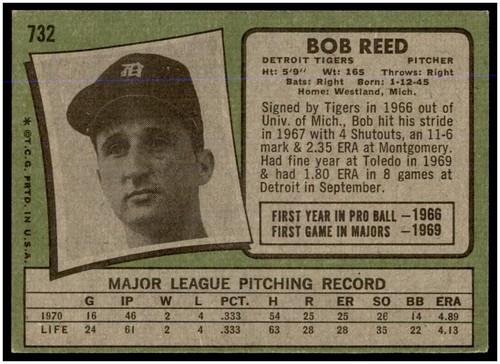 You Pick 1971 Topps Baseball EX Unless otherwise noted #467-752 BX1A - Picture 459 of 497