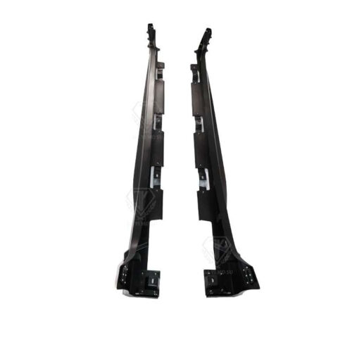 2PCS Side Skirt Fits for Toyota Avalon 2019-2024 Glossy TRD Look Gloss Black - Picture 4 of 5