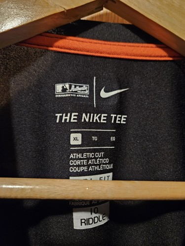 Rare Nike Miami Marlins 3/4 Sleeve Dri Fit Shirt Mens Size XL  - Picture 3 of 3