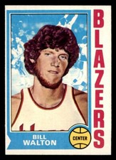 1974 Topps Basketball #39 Bill Walton EX/MT *d8