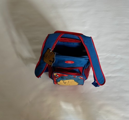 Paddington Bear Kids School Bag Travel Laptop Wheeled Trolley Bag Backpack, Tags - Picture 2 of 11