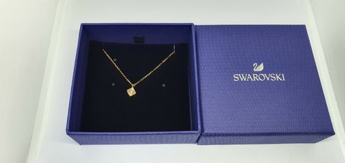 Swarovski Würfel Kette Tarot Halskette Vergoldet Cube Necklace 5523560 - 第 5/9 張圖片