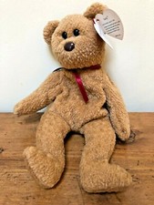 Curly Beanie Baby 1996; P.E. China RARE ERRORS EAR & TUSH TAG