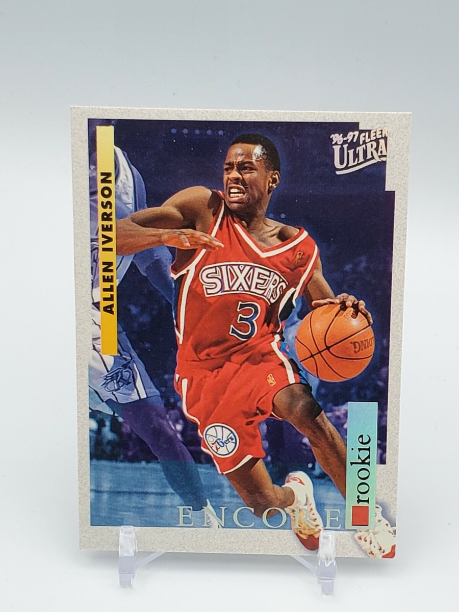 Allen Iverson 1996-97 Fleer Ultra Encore RC Rookie Card