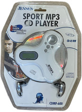 Jensen Sport CD/MP3 Player CDMP-600 WHITE Personal CD Player 2006 Anti-Shock NEW