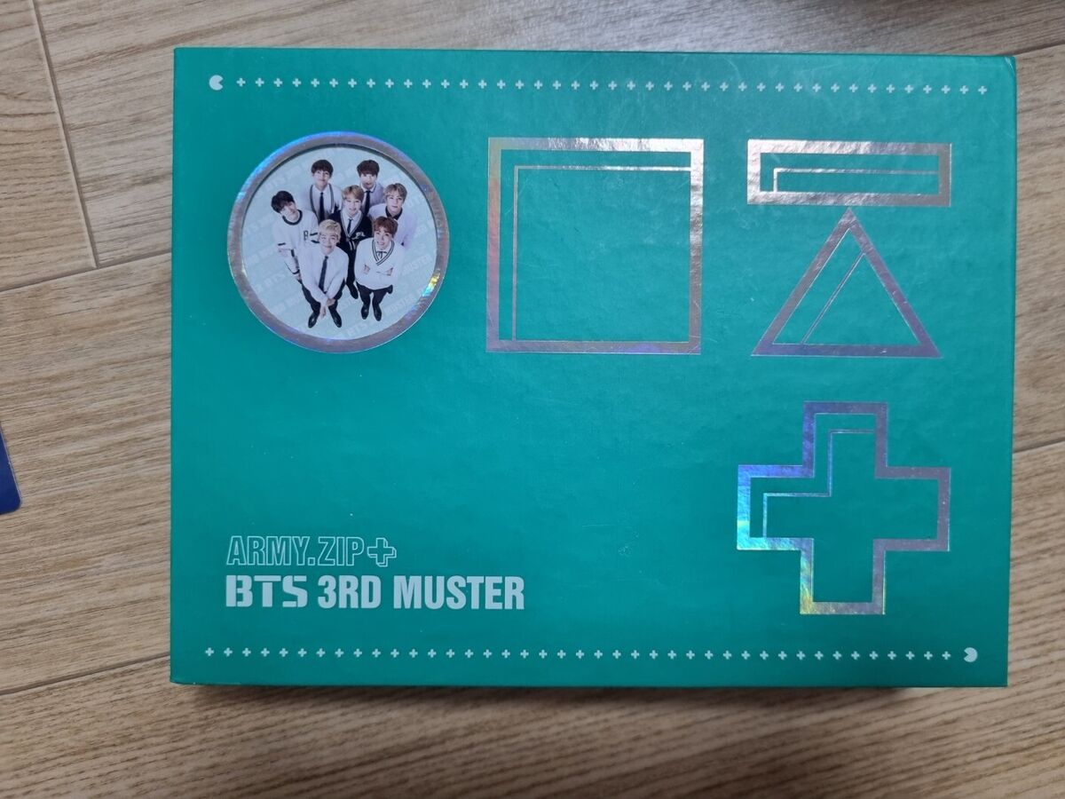 Bts Army Zip 3Rd Muster Jungkook Paper Stand | eBay - K-POP