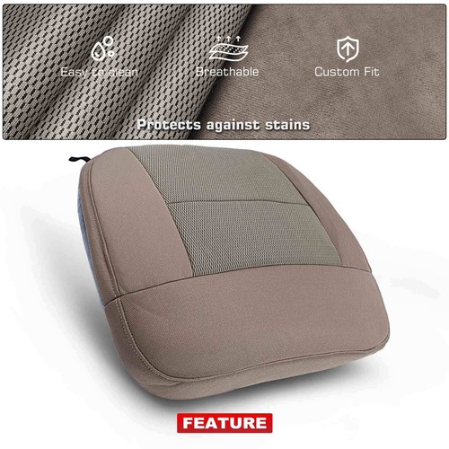 New Pebble Tan Seat Bottom Cover for Ford F-150 2004 2005 2006 Front Left Driver - Bild 3 von 8