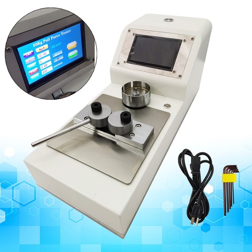 110V 0.1kW 490N Terminal Tensile Tester for Wire Crimp Pull Test kg.f / N / LB - Picture 1 of 23