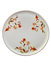 Hall Jewel Tea Autumn Leaf Trivit Plate Vintage 9 1/2" Mary Dunbar