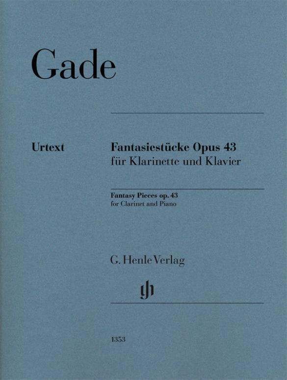 Thumbnail - Fantasiestücke Op. 43 Für Klarinette Und Klavier Niels Wilhelm Gade