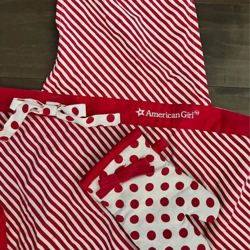 American girl Apron, Mitt & card game - Picture 2 of 3