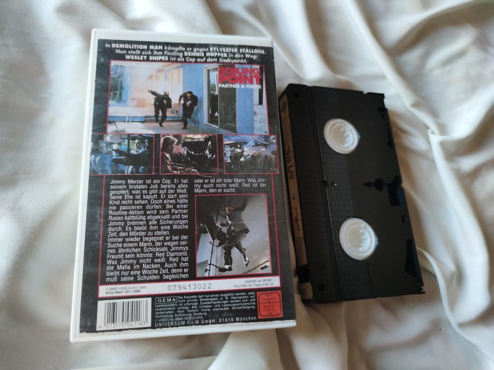 TOP VHS-Film Boiling Point HOLOGRAMM Sehr Gut S92 - Bild 3 von 3